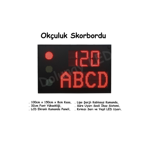 Okçuluk Skorbordu Okçuluk Skorbordu