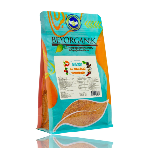 Organik 10 Sebzeli Tarhana (10 SEBZELİ) (PESTİSİT VE AFLATOKSİN ANALİZLİ) 200gr Organik 10 Sebzeli Tarhana (10 SEBZELİ) (PESTİSİT VE AFLATOKSİN ANALİZLİ) 200gr