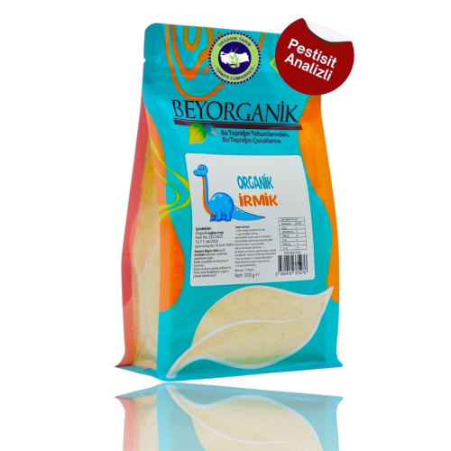 Organik Bebek Irmik 350gr (PESTİSİT VE AFLATOKSİN ANALİZLİ) Organik Bebek Irmik 350gr (PESTİSİT VE AFLATOKSİN ANALİZLİ)
