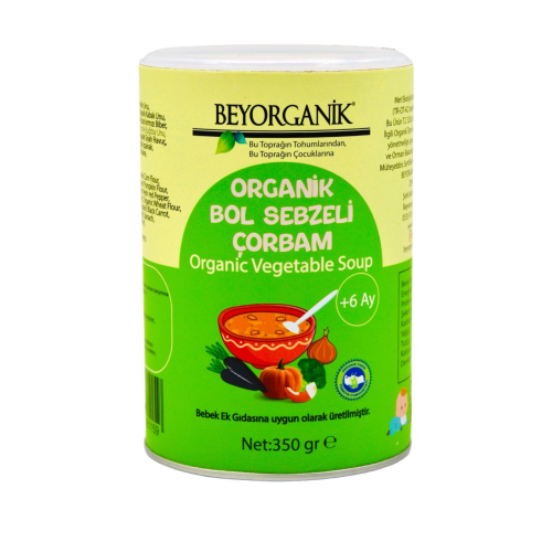 Organik Ek Gıda Bol Sebzeli Çorbam 350gr (PESTİSİT VE AFLATOKSİN ANALİZLİ) Organik Ek Gıda Bol Sebzeli Çorbam 350gr (PESTİSİT VE AFLATOKSİN ANALİZLİ)