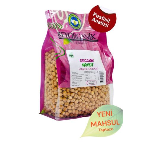 Organik Nohut 1kg (PESTİSİT VE AFLATOKSİN ANALİZLİ) Organik Nohut 1kg (PESTİSİT VE AFLATOKSİN ANALİZLİ)