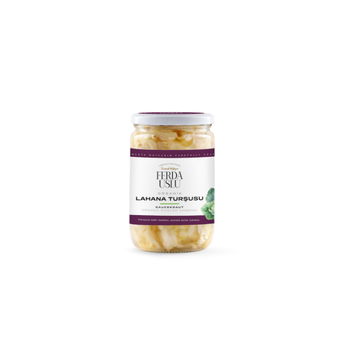 Organik Probiyotik Lahana Turşusu 600 G Organik Probiyotik Lahana Turşusu 600 G