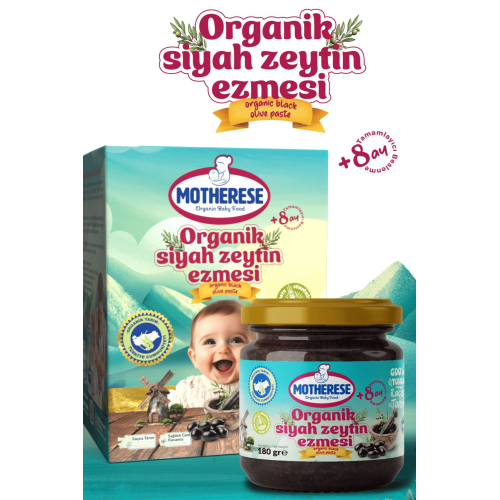 Organik Siyah Zeytin Ezmesi 180gr - Organik Bebek Siyah Zeytin Ezmesi 180gr Organik Siyah Zeytin Ezmesi 180gr - Organik Bebek Siyah Zeytin Ezmesi 180gr