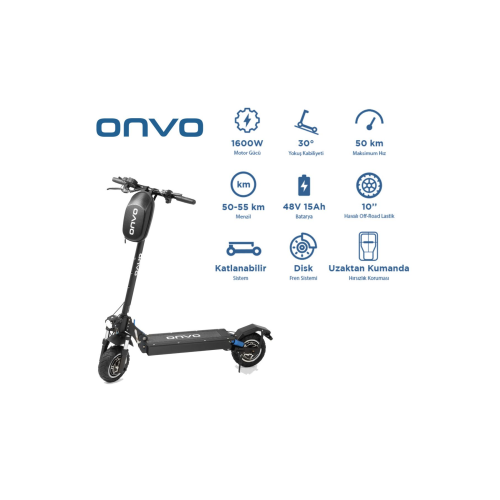 Ov-012 X Plus 1600 W Elektrikli Scooter Ov-012 X Plus 1600 W Elektrikli Scooter