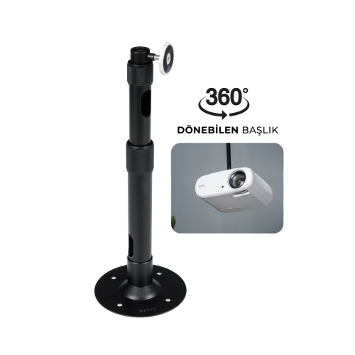 Pa304 Projeksiyon Tavan Askı Aparatı (tavan Ve Duvar Askı Aparatı) 360 Derece Pa304 Projeksiyon Tavan Askı Aparatı (tavan Ve Duvar Askı Aparatı) 360 Derece