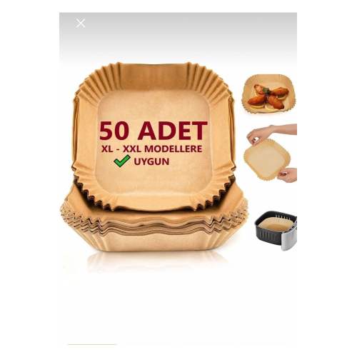 Pişirme Kağıdı Airfryer Xxl Xl Airfryer Yağlı Kağıt Xiaomi Philips Tüm Markalara Uyumlu 50 Adet Pişirme Kağıdı Airfryer Xxl Xl Airfryer Yağlı Kağıt Xiaomi Philips Tüm Markalara Uyumlu 50 Adet