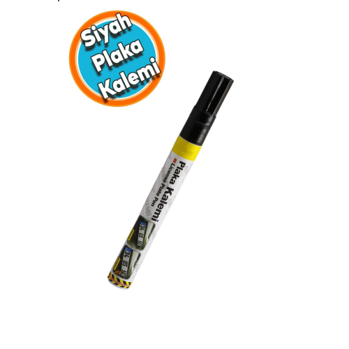 Plaka Kalemi Araç Plaka Yazma Kalemi Plaka Boyama Rötuş Kalemi Siyah12624 Plaka Kalemi Araç Plaka Yazma Kalemi Plaka Boyama Rötuş Kalemi Siyah12624