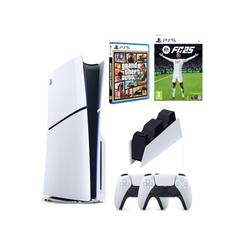 Playstation 5 Slim 2.kol Dualsense Şarj Istasyonu Ps5 Gta 5 Ps5 Fc25 Playstation 5 Slim 2.kol Dualsense Şarj Istasyonu Ps5 Gta 5 Ps5 Fc25