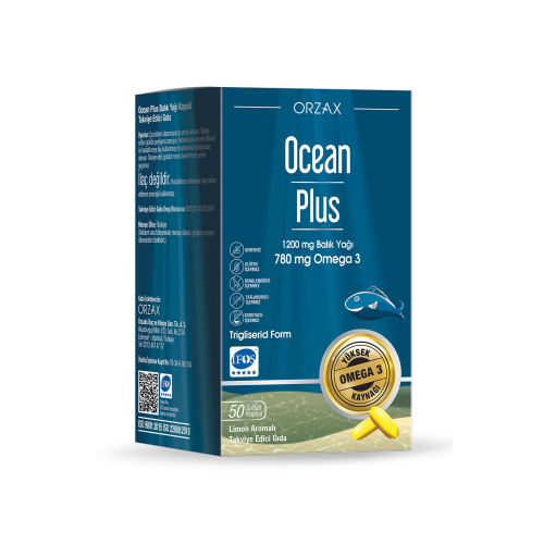 Plus Omega 3 1200 Mg 50 Kapsül 8697595870280