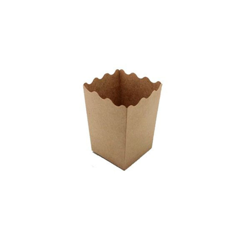 Popcorn Kutusu ( Mısır , Cips Kutusu ) 8 Adet Kraft (DOĞAL) Rengi Popcorn Kutusu ( Mısır , Cips Kutusu ) 8 Adet Kraft (DOĞAL) Rengi