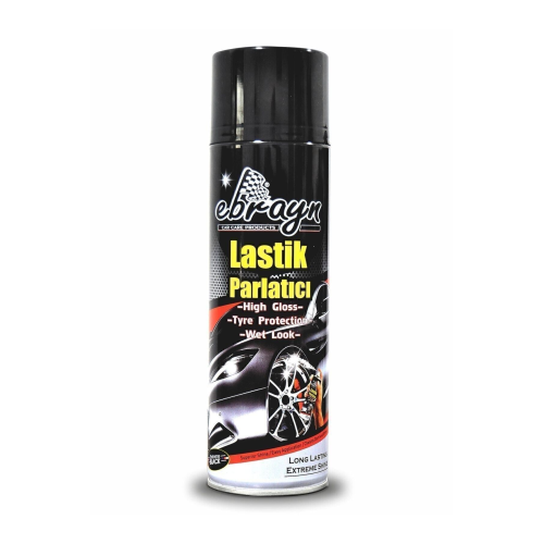 Premium Lastik Parlatıcı Tampon Parlatıcı Koruyucu Aerosol Sprey 500 ml