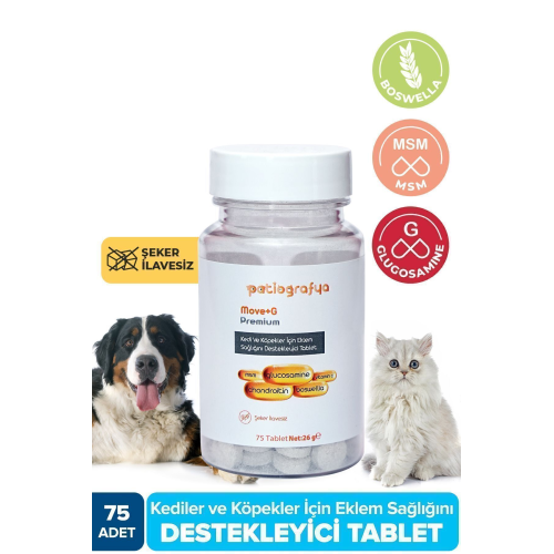 Premium Move G Glucosamine-glukozamin Kedi Ve Köpek Için Eklem Sağlığını Destekleyici Tablet Premium Move G Glucosamine-glukozamin Kedi Ve Köpek Için Eklem Sağlığını Destekleyici Tablet