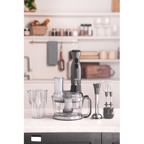 Pro Multimax 6 in 1 Çok Amaçlı Mutfak Robotu/Blender Seti Space Gray