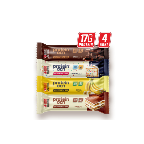 Protein Bar - Karma Kutu - 50g X 4 Adet Protein Bar - Karma Kutu - 50g X 4 Adet