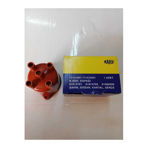 RENAULT 12-M131 DİSTRİBÜTÖR KAPAĞI 0711210010 MAKO RENAULT 12-M131 DİSTRİBÜTÖR KAPAĞI 0711210010 MAKO