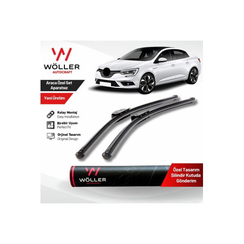 Renault Megane 4 Uyumlu Silecek 2016 Sonrası Silecek Takımı Araca Özel Renault Megane 4 Uyumlu Silecek 2016 Sonrası Silecek Takımı Araca Özel