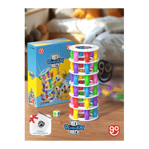 Şanslı Penguen Kulesi Eğitici Zeka Ve Aktivite Oyunu Eğlence Kutusu Eğitici Oyuncak Jenga Shopist Şanslı Penguen Kulesi Eğitici Zeka Ve Aktivite Oyunu Eğlence Kutusu Eğitici Oyuncak Jenga Shopist