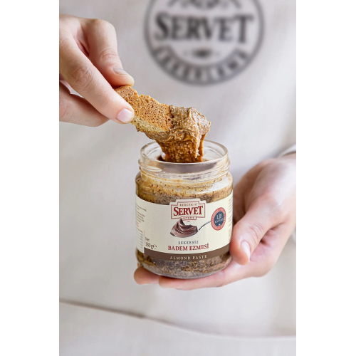 Şeker Ilavesiz %100 Badem Ezmesi 200 gr Şeker Ilavesiz %100 Badem Ezmesi 200 gr