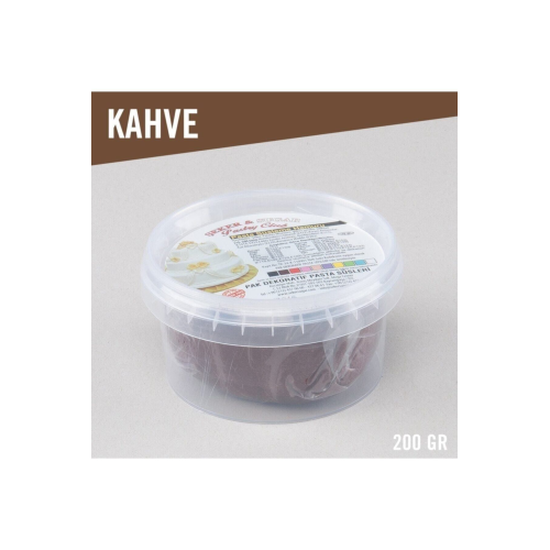 Şeker Sugar Kahverengi Şeker Hamuru - 200 Gram