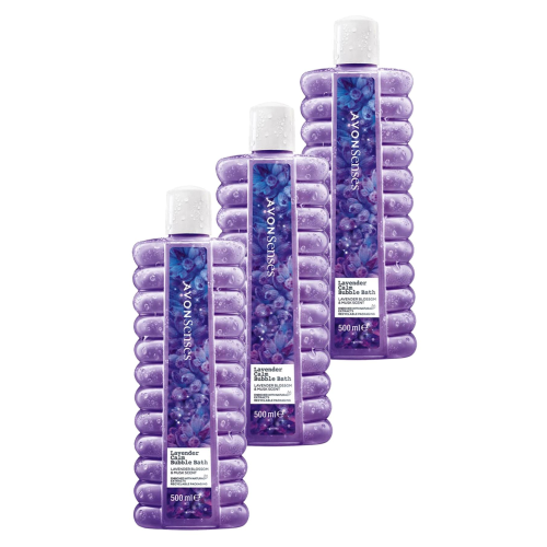 Senses Lavender Calm Lavanta Kokulu Banyo Köpüğü 500 Ml. Üçlü Set