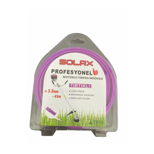 Solax Tırtıklı Tırpan Misinası 3,3 Mm 45 Metre( (f-p))