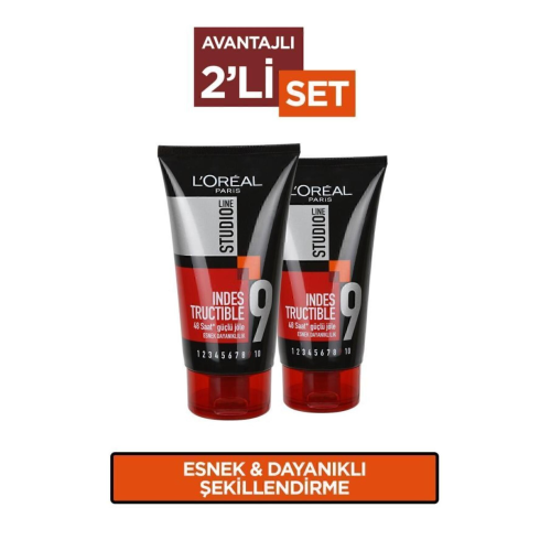 Studio Line Indestructible Tüp Jöle 2'li Set Studio Line Indestructible Tüp Jöle 2'li Set