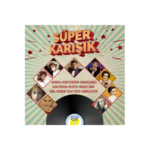 Süper Karışık - Çeşitli Sanatçılar - Klasik Vinly Plak Alithestereo Süper Karışık - Çeşitli Sanatçılar - Klasik Vinly Plak Alithestereo