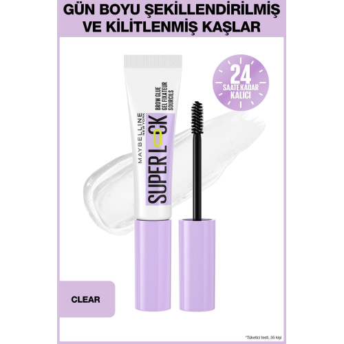 Super Lock Brow Glue Kaş Sabitleyici Maskara - Şeffaf Super Lock Brow Glue Kaş Sabitleyici Maskara - Şeffaf