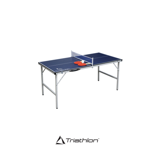 T-216 Portatif Katlanabilir Mini Masa Tenisi Masası / 152.4 X 76.2 X 66.04 Cm / 12mm Mdf / Ağ Demir