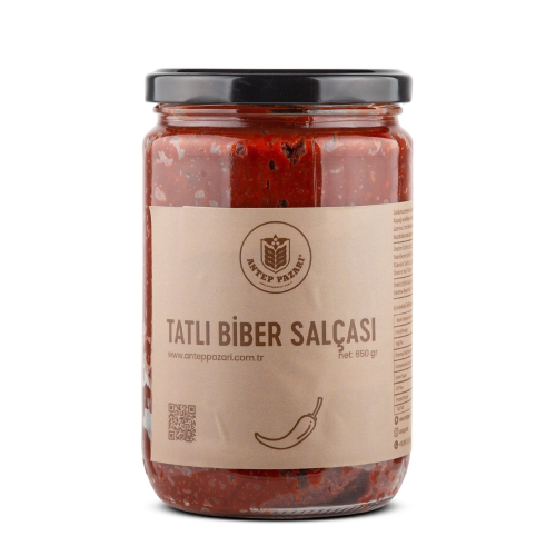 Tatlı Biber Salçası -Gaziantep- 650 gr Tatlı Biber Salçası -Gaziantep- 650 gr