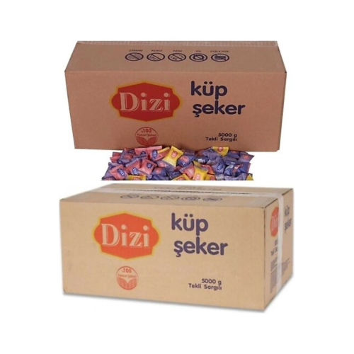 TEK SARGILI KÜP ŞEKER 5000 GR × 2 ADET TEK SARGILI KÜP ŞEKER 5000 GR × 2 ADET