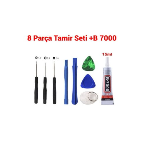 Telefon Ekran Açma Seti Tamir Kiti 13 Parça Sökme - Takımı B7000 (432042630) Telefon Ekran Açma Seti Tamir Kiti 13 Parça Sökme - Takımı B7000 (432042630)