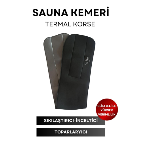 Termal Sauna Kemer  Terleme, Sıkılaştırıcı, İnceltici ve Toparlayıcı Korse