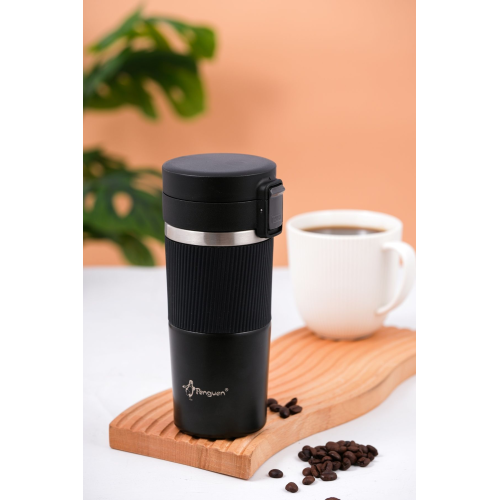 Termos Mug 400 Ml - Filtre Kapak Paslanmaz Çelik Termos Mug 400 Ml - Filtre Kapak Paslanmaz Çelik