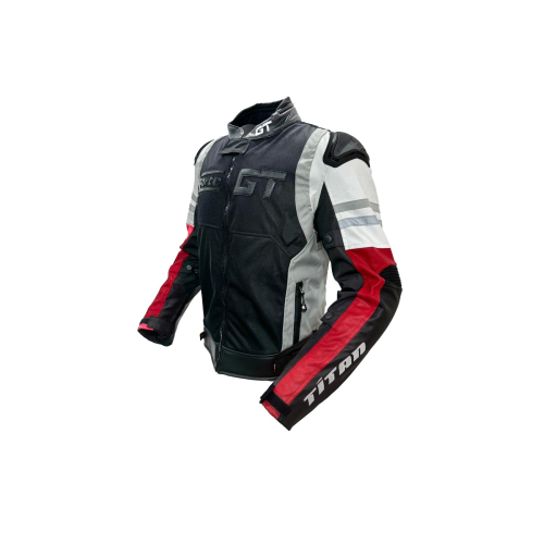 Tıtan Red Black 4 Mevsim Motorcu Montu Tıtan Red Black 4 Mevsim Motorcu Montu