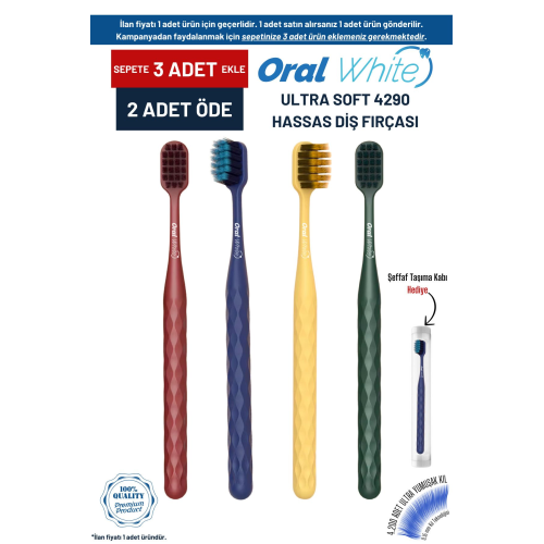 Ultra Soft 4290 Hassas Diş Fırçası Ultra Soft 4290 Hassas Diş Fırçası