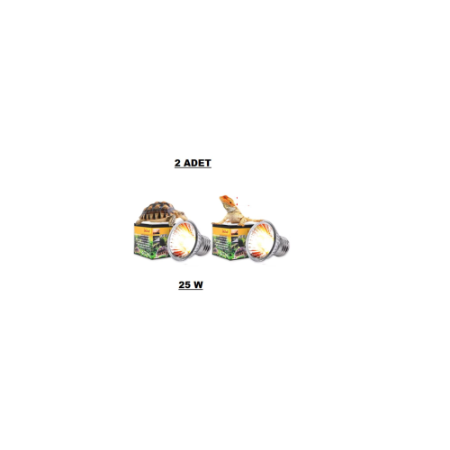 Uva Uvb Lamba 3.0 Sürüngen Lambası 25w Uva Uvb Lamba 3.0 Sürüngen Lambası 25w