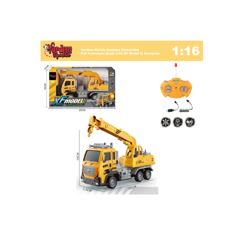 Vardem Kutulu Uzaktan Kumandalı Full Fonksiyon Şarjlı 1:18 Rock Crawler Arazi Aracı