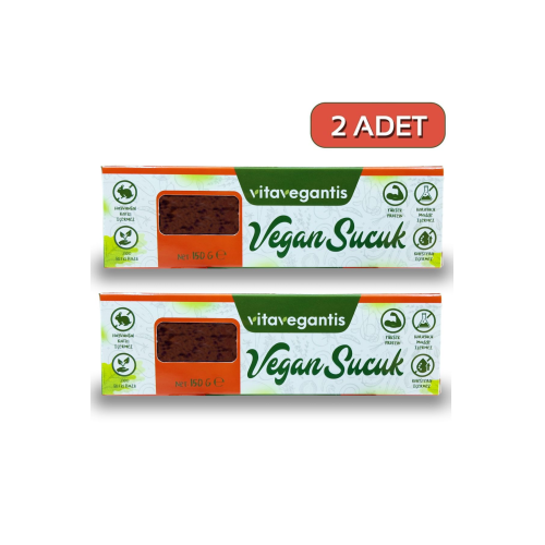 Vegan Sucuk 150 Gr 2 Adet