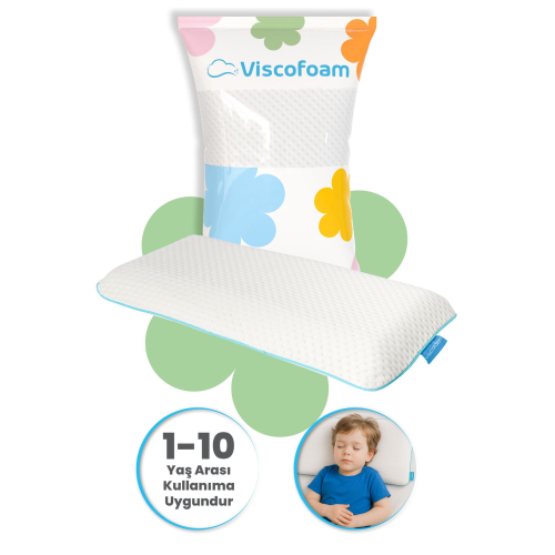 ViscoKidz Ortopedik Çocuk Yastığı Visco Yastık 67.5x33x6cm ViscoKidz Ortopedik Çocuk Yastığı Visco Yastık 67.5x33x6cm