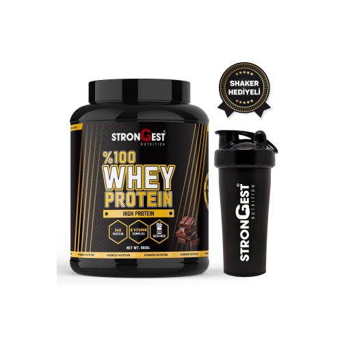 Whey Protein 960 gr 32 Servis Çikolata Aromalı %100 Protein Tozu Whey Protein 960 gr 32 Servis Çikolata Aromalı %100 Protein Tozu