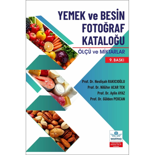 Yemek ve Besin Fotoğraf Kataloğu Ölçü ve Miktarlar