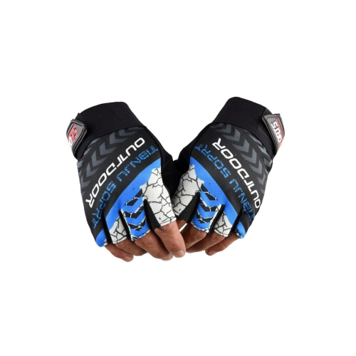 Yüksek Kalite Yarım Parmak Avuç Içi Kaymaz Outdoor Spor Fitness Dağcılık Bisiklet Eldiveni Yüksek Kalite Yarım Parmak Avuç Içi Kaymaz Outdoor Spor Fitness Dağcılık Bisiklet Eldiveni