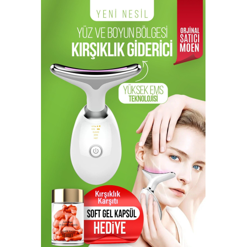 Yüz Ve Boyun Kırşıklık Giderici Ems Güzellik Cihazı ( Gıdık,Sarkma,Kırışıklık) Yüz Ve Boyun Kırşıklık Giderici Ems Güzellik Cihazı ( Gıdık,Sarkma,Kırışıklık)