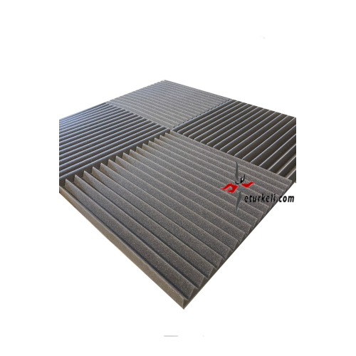 Zigzag Akustik Ses Yalıtımı süngeri Kendinden Yapışkanlı 40mm 50x50 Zigzag Akustik Ses Yalıtımı süngeri Kendinden Yapışkanlı 40mm 50x50