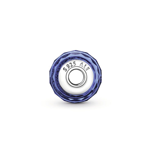 Işık Yayan Mavi Murano Cam Charm