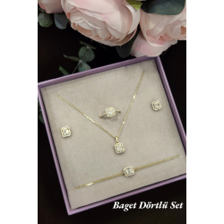 Baget Tektaş Altın Set - Fa.101 Baget Tektaş Altın Set - Fa.101