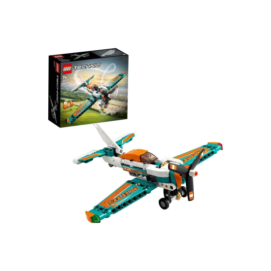 ® Technic Yarış Uçağı 42117 - Çocuklar İçin Koleksiyonluk Model Yapım Seti (154 Parça)