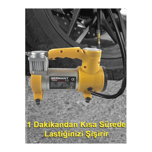 12 V Araba Oto Araç Lastik Şişirme Pompası 160 Psi Metal Gövde Kompresör 12 V Araba Oto Araç Lastik Şişirme Pompası 160 Psi Metal Gövde Kompresör