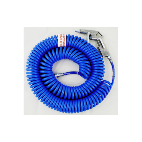 Kompresör Spiral 15 Metre Hava Hortumu Ve Tabancası Kompresör Spiral 15 Metre Hava Hortumu Ve Tabancası